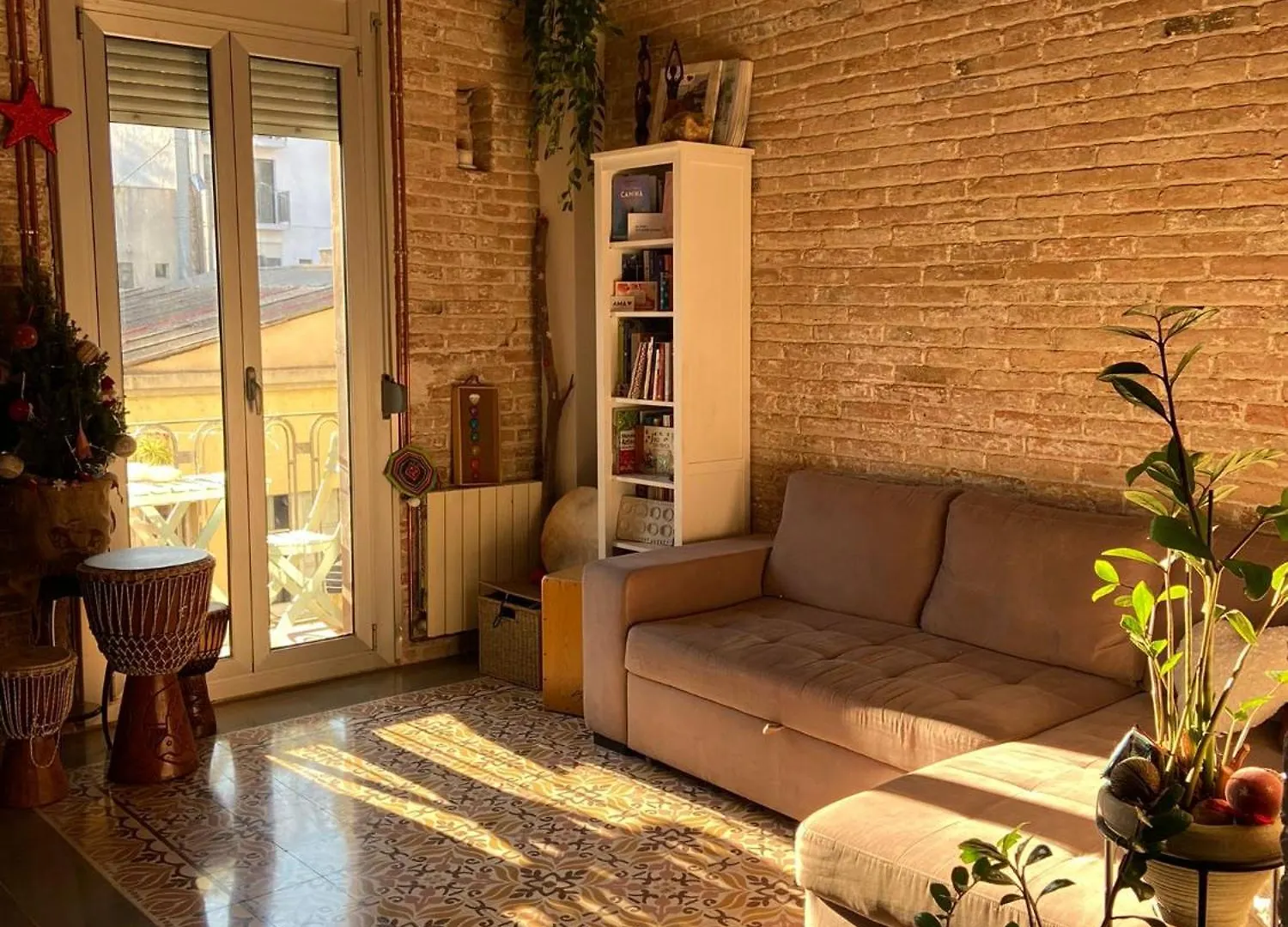 Poblenou Cozy Double Bedroom Barselona İspanya